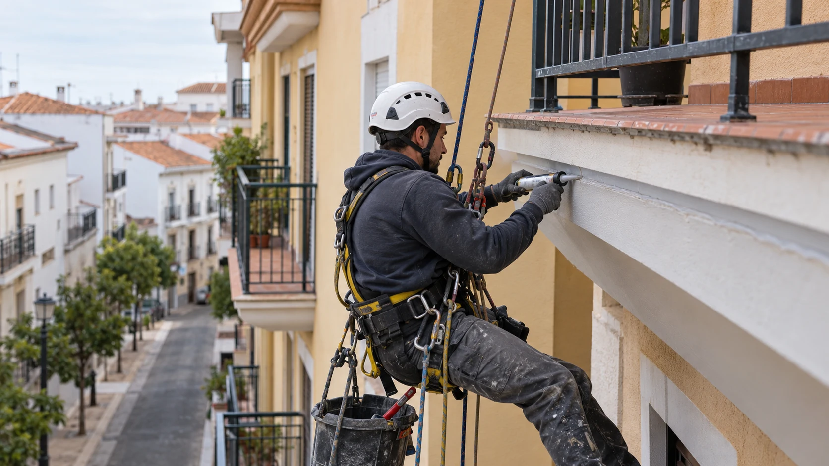 Trabajos verticales en Aceuchal